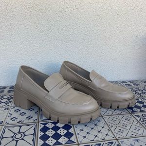 Tan Loafers